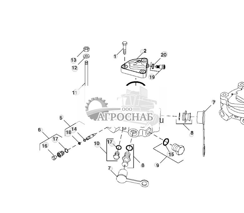 End Cover (Selective Control Valve) ( - 904999) - ST394111 384.jpg